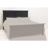 Mission Queen Black Maple Wood Storage Platform Bed | EB