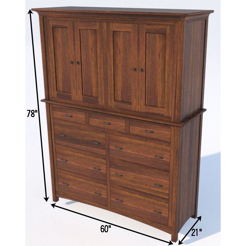 Mission Mule Chest Armoire