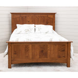 Mission Queen Quarter Sawn White Oak Wood Storage Platform Bed | MC