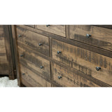 Roughsawn 9-Drawer Tall Dresser