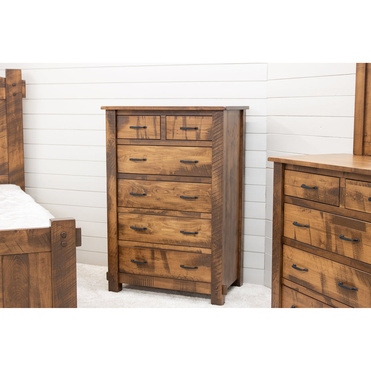 Roughsawn 6-Drawer Chest