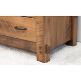 Roughsawn 9-Drawer Tall Dresser