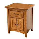 Mission 1-Drawer, 2-Door Nightstand