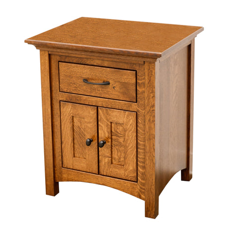 Mission 1-Drawer, 2-Door Nightstand