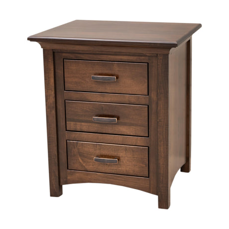 Mission 3-Drawer Nightstand