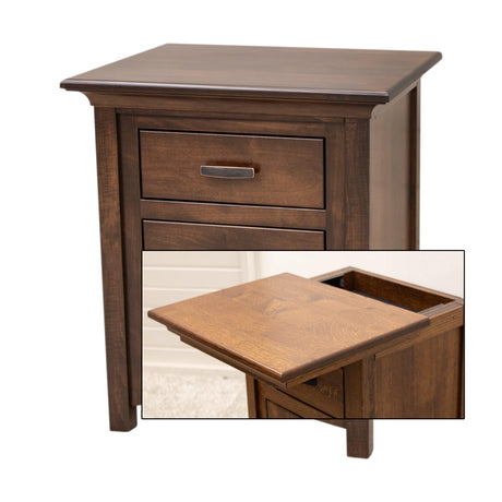 Mission 3-Drawer Nightstand