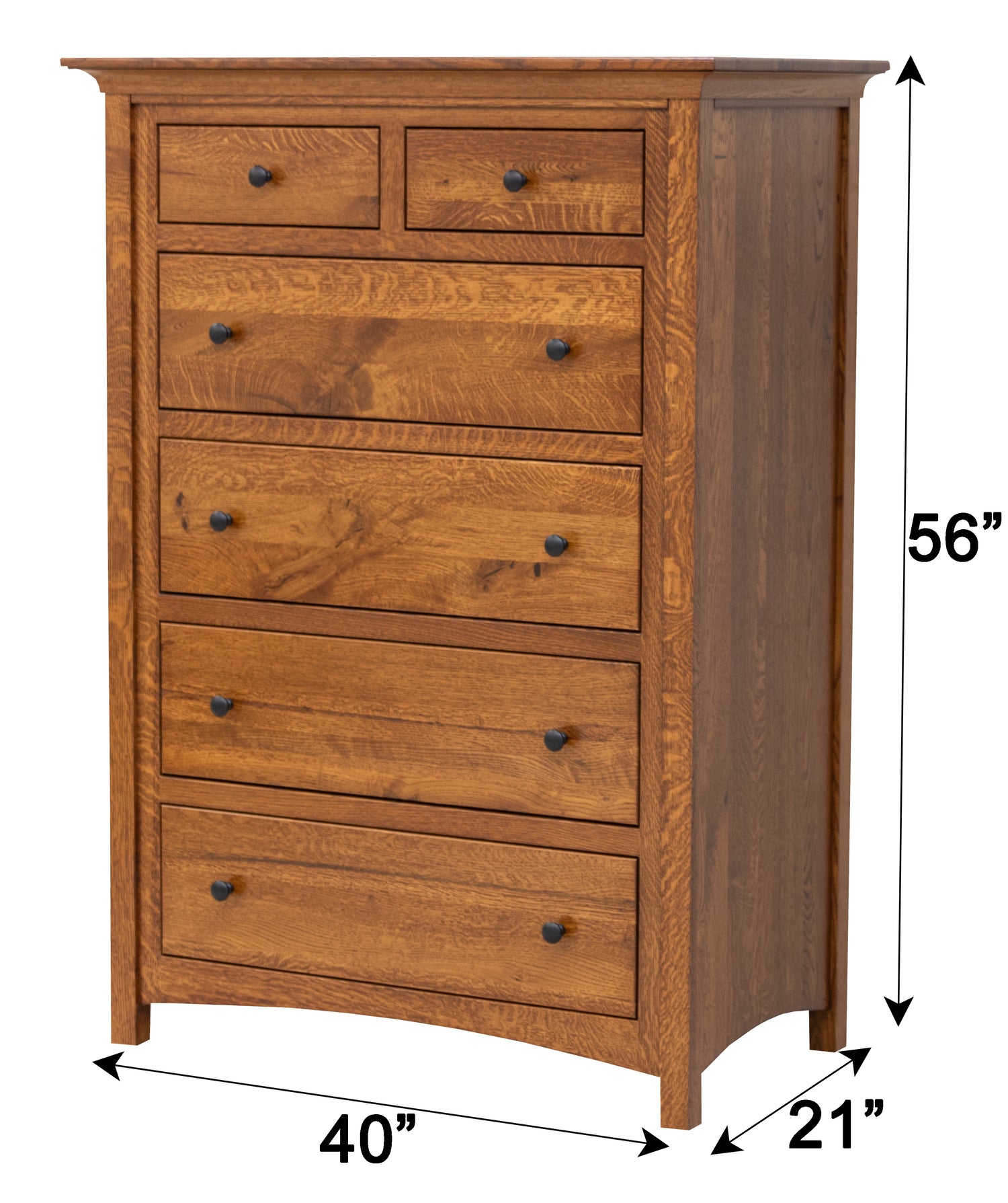 Mission Quarter Sawn White Oak Wood Chest of Drawers in Asbury – Upstate Amish Furniture Mission Quarter Sawn White Oak Wood Chest of Drawers in Asbury – Upstate Amish Furniture