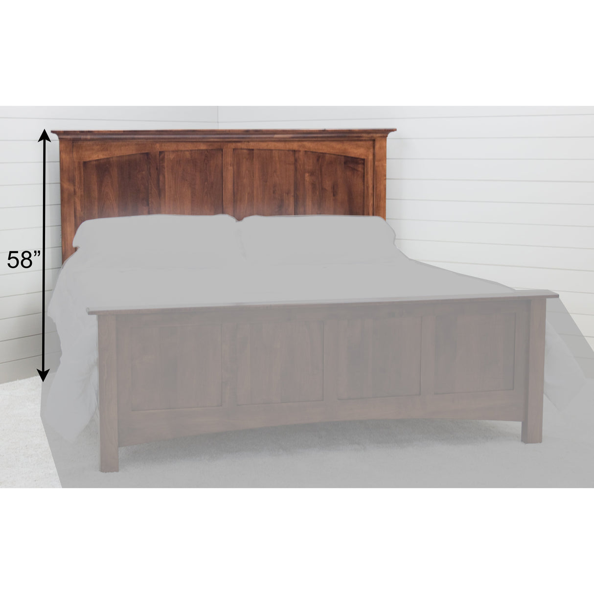 Mission Solid Wood Headboard Only