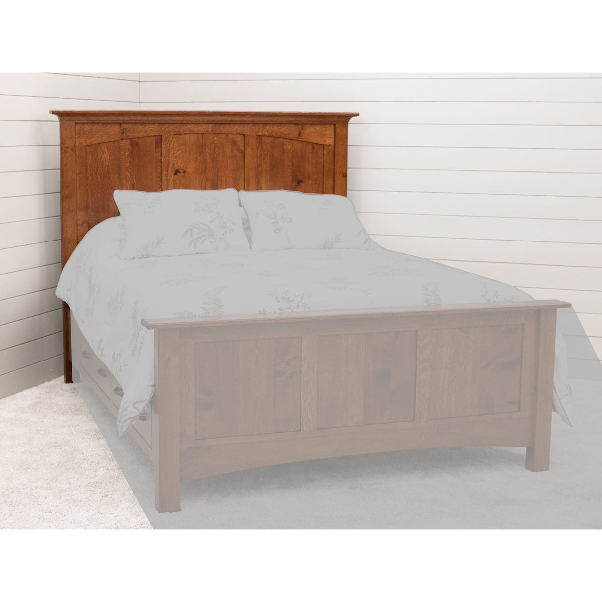 Mission Solid Wood Headboard Only