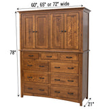 Mission Mule Chest Armoire