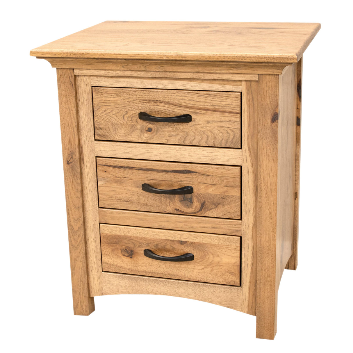 Mission 3-Drawer Nightstand