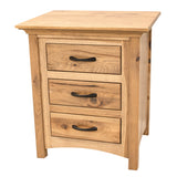 Mission 3-Drawer Nightstand