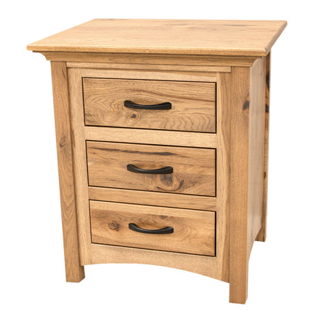 Mission 3-Drawer Nightstand