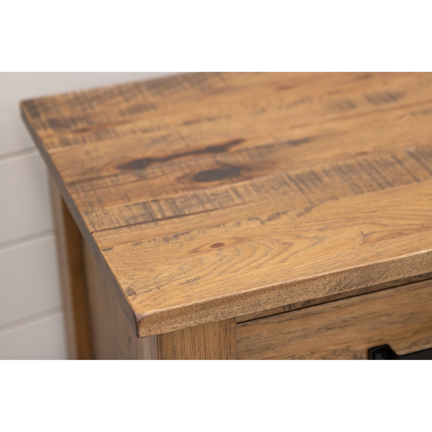 Roughsawn 3-Drawer Nightstand