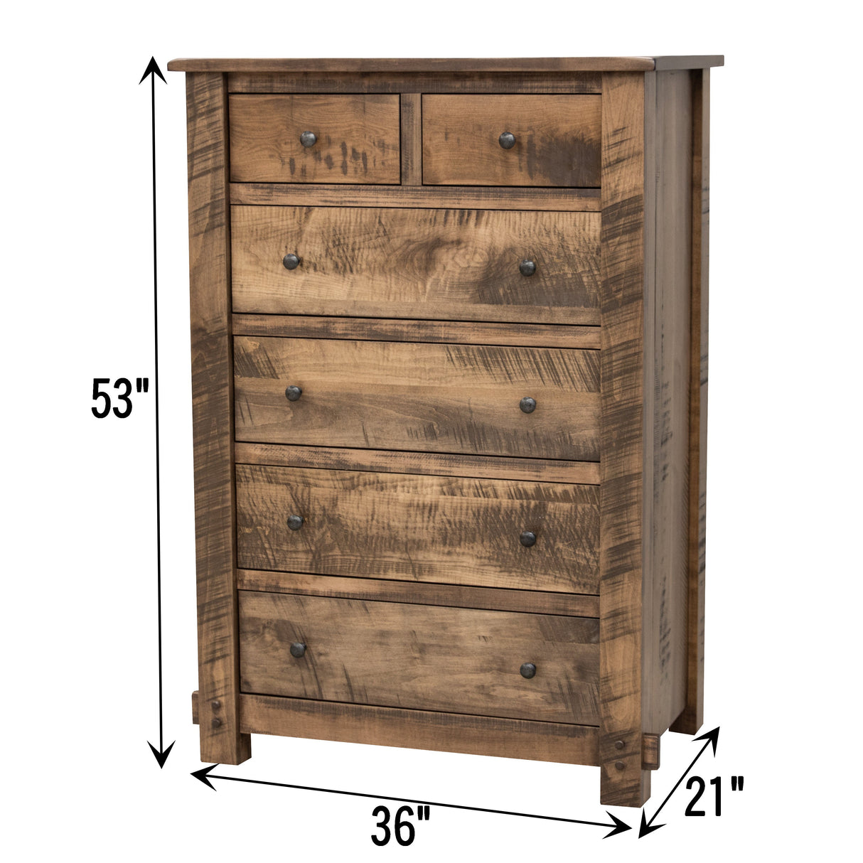 Roughsawn Chest of Drawers