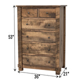 Roughsawn Chest of Drawers