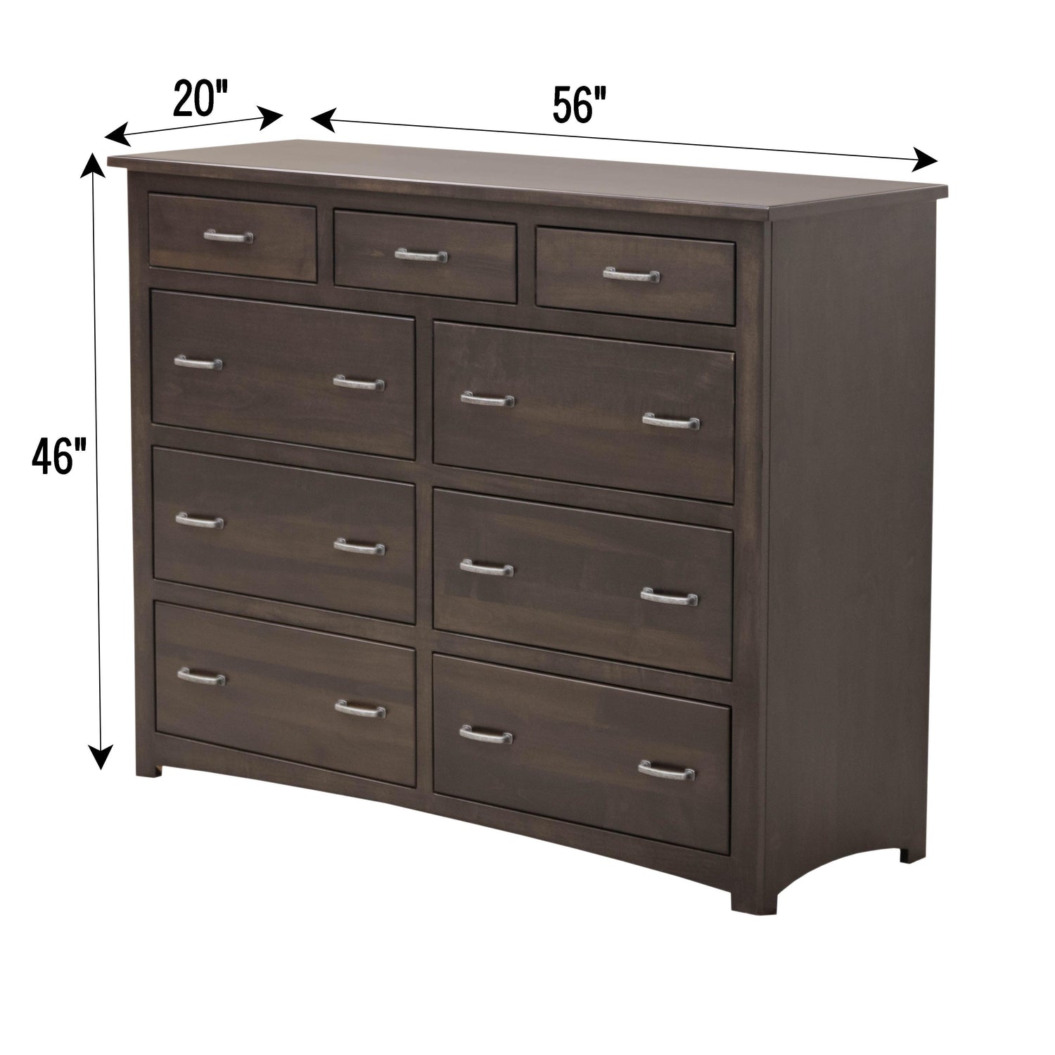 Weston 9-Drawer Tall Dresser