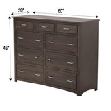 Weston 9-Drawer Tall Dresser