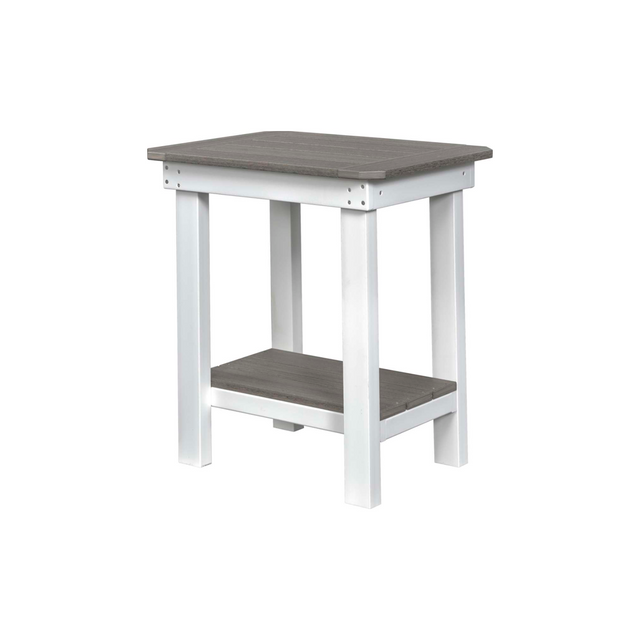 Deluxe Outdoor Poly Amish End Table - P-Upstate Amish Furniture