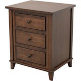 Denali 3-Drawer Nightstand