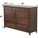 Denali 9-Drawer Tall Dresser