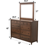 Denali 9-Drawer Tall Dresser