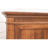 Denali Queen Maple Wood Storage Platform Panel Bed | BOS