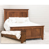Denali Queen Maple Wood Storage Platform Panel Bed | BOS