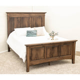 Denali Full Maple Wood Storage Platform Panel Bed | CO
