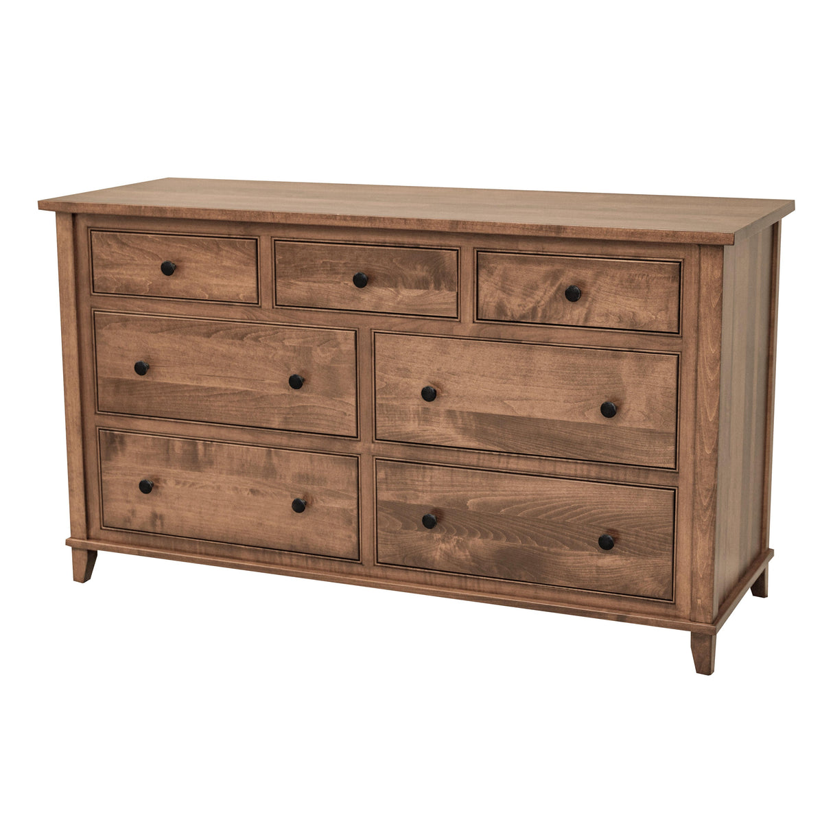 Denali 7-Drawer Low Dresser