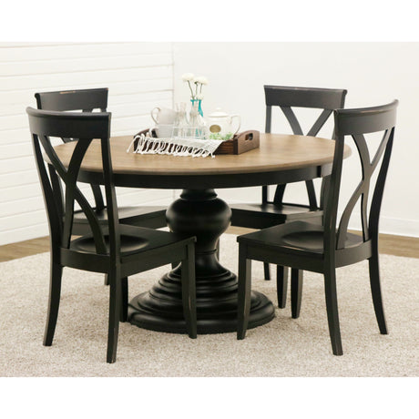 Global Round Pedestal Dining Table