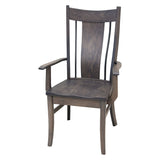 Eagle Arm Dining Chair with Wrought Iron