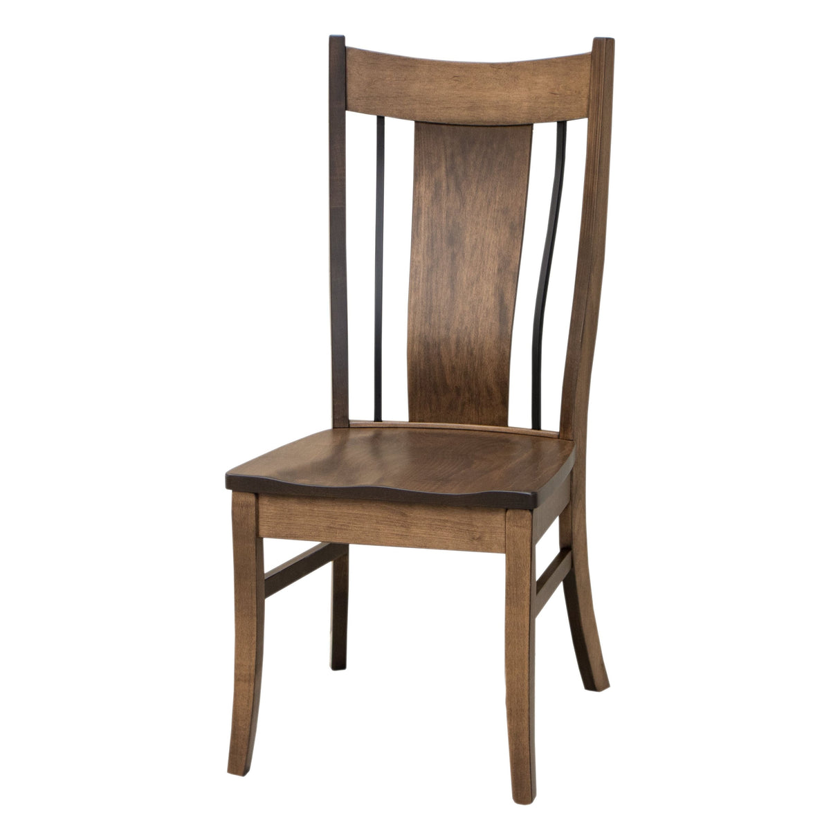 Eagle Side Dining Chair with Wrought Iron