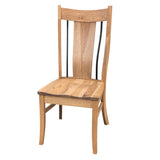 Rockford Hickory Dining Set for 6-10 with Black Metal Base