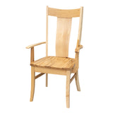 Eagle Hickory Wood Arm Dining Chair | NAT