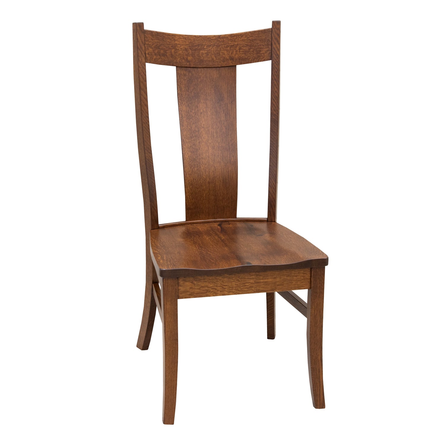 Eagle Quarter Sawn White Oak Wood Side Dining Chair | GB