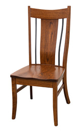 Eagle Side Dining Chair with Wrought Iron