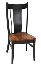 Eagle Side Dining Chair with Wrought Iron