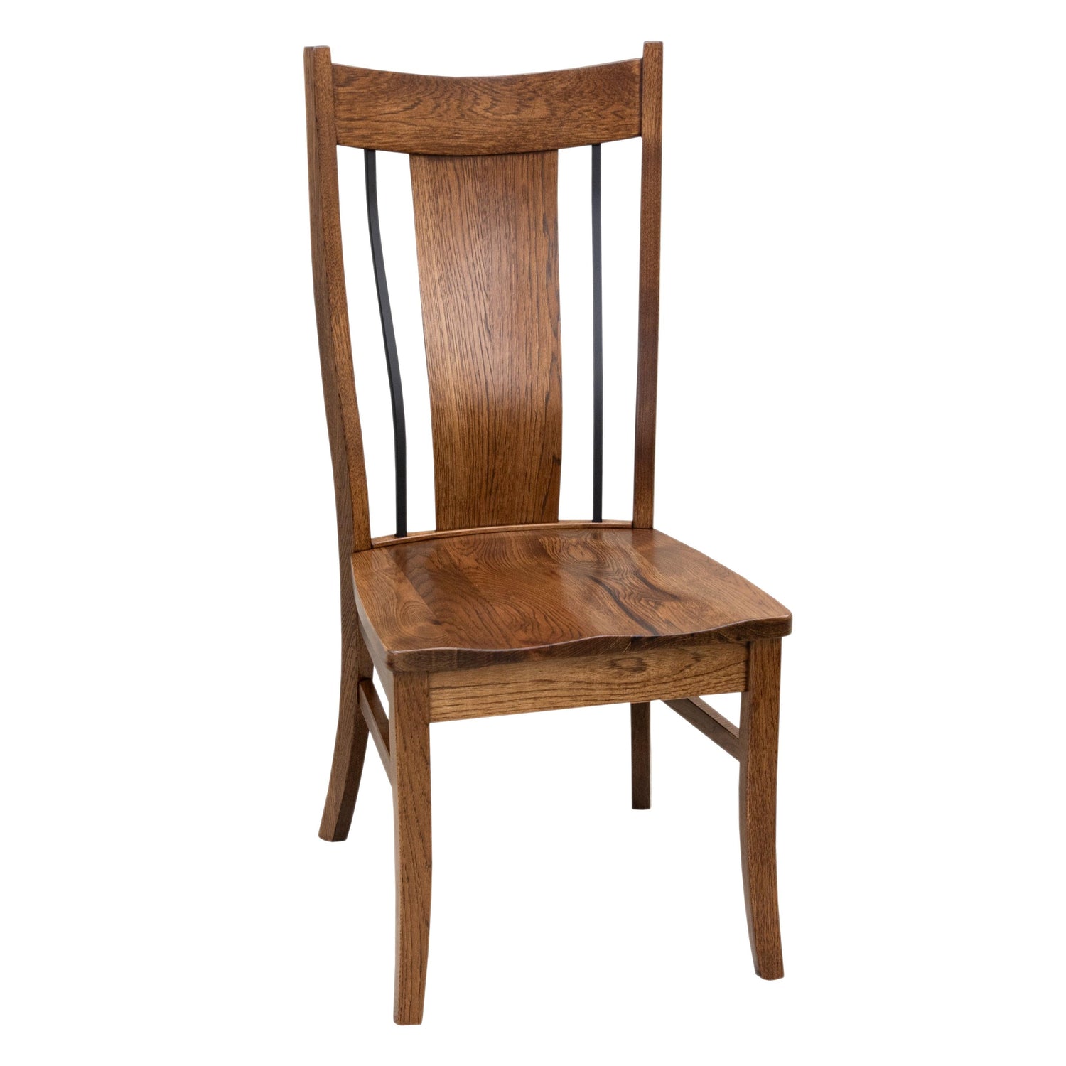 Eagle Hickory Wood Side Dining Chair | ASB