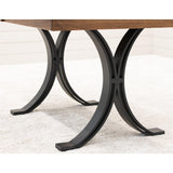 Eclipse Hickory Wood Extending Dining Table | ASB