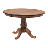 Ellington Round Maple Wood Extending Dining Table | BOS
