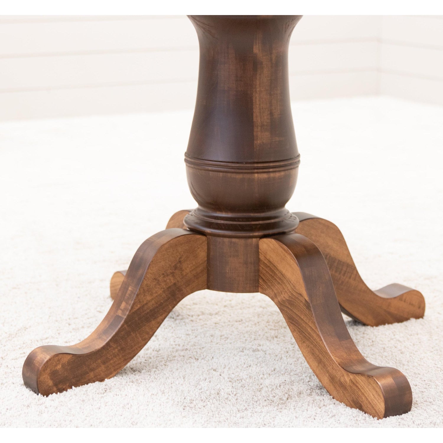 Ellington Round Maple Wood Extending Dining Table | BOS