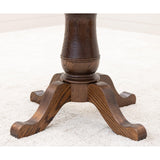 Ellington Round Oak Wood Extending Dining Table | ASB