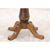 Ellington Round Oak Wood Extending Dining Table | HC