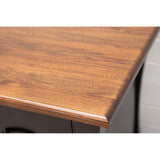Brooklyn Black & Elm Wood 2-Drawer File Cabinet | M-EB&E-MC
