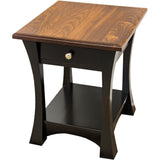 Brooklyn Large Square Open End Table