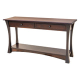 Brooklyn Maple Wood Open Sofa Table | RC