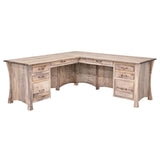 Brooklyn Maple Wood L Desk | DU