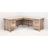Brooklyn Maple Wood L Desk | DU