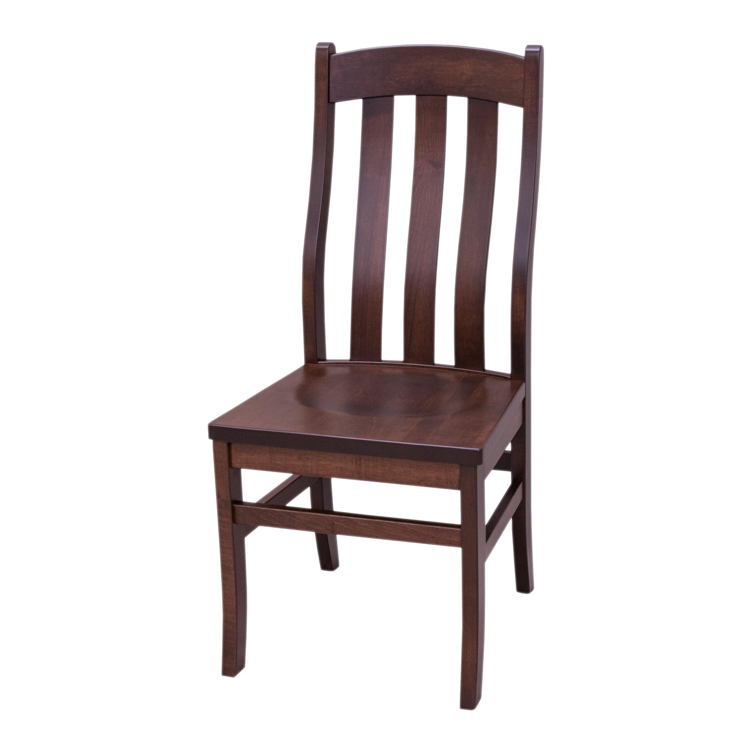 Lakeland Small Dark Maple Extendable Table Set for 4-6